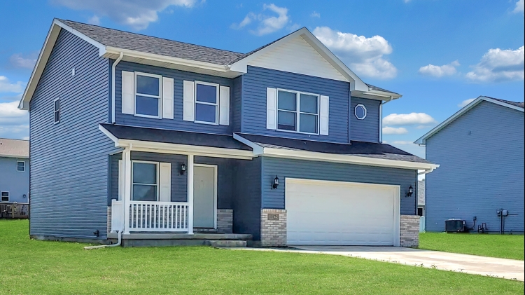 The Sierra IIs - Standard Elevation w/Opt PorchRailing